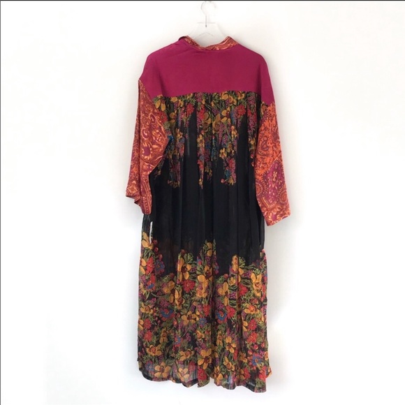 NEW *RARE* FREE PEOPLE "The Young Love" Kimono OS - Picture 5 of 9